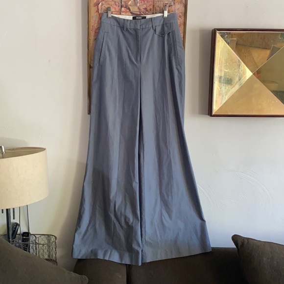 VS BODY BY VICTORIAS SECRET HIGH WAIST WIDE LEG TROUSERS CAREER PANT 6 TALL - Picture 11 of 16